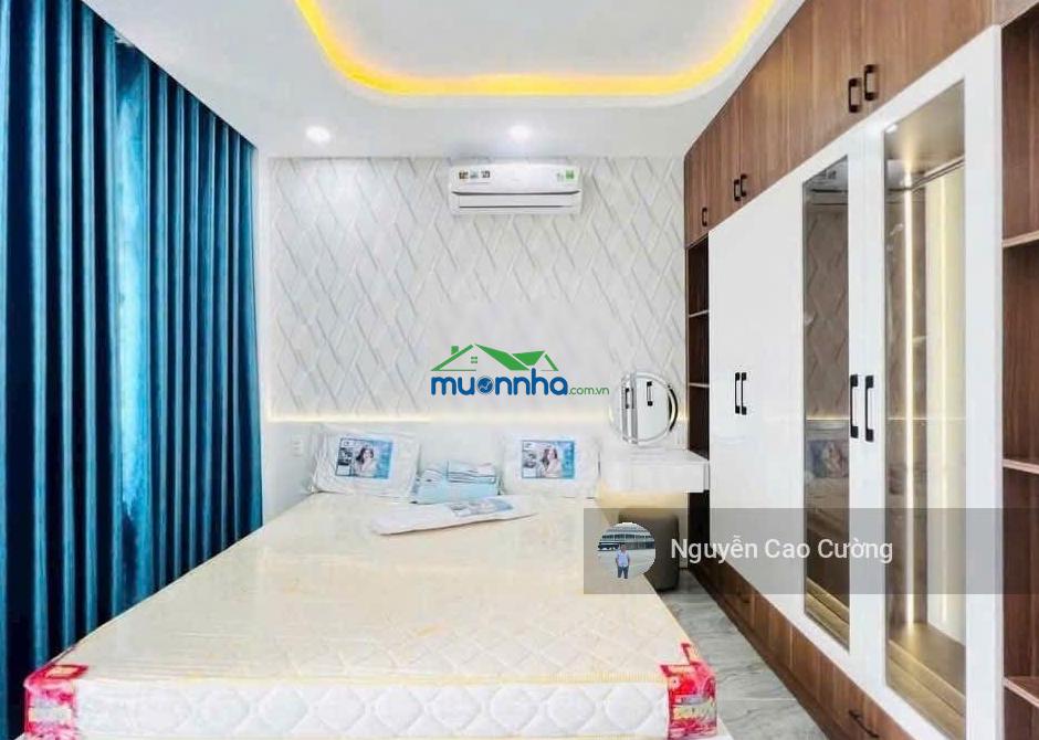 Nhà phố 4x16m có thang máy 1 lửng 3 lầu, đường 6m, 1/ lê văn khương, hiệp thành, q12