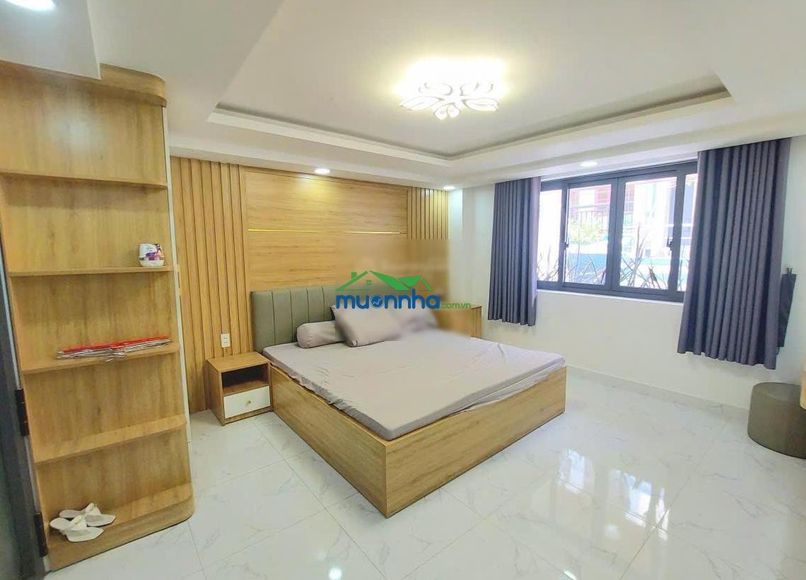 Nhà 3 lầu hẻm xe hơi phan văn trị, dt: 4m x 12m, sát mặt tiền - giá: 7,3 tỷ - 3