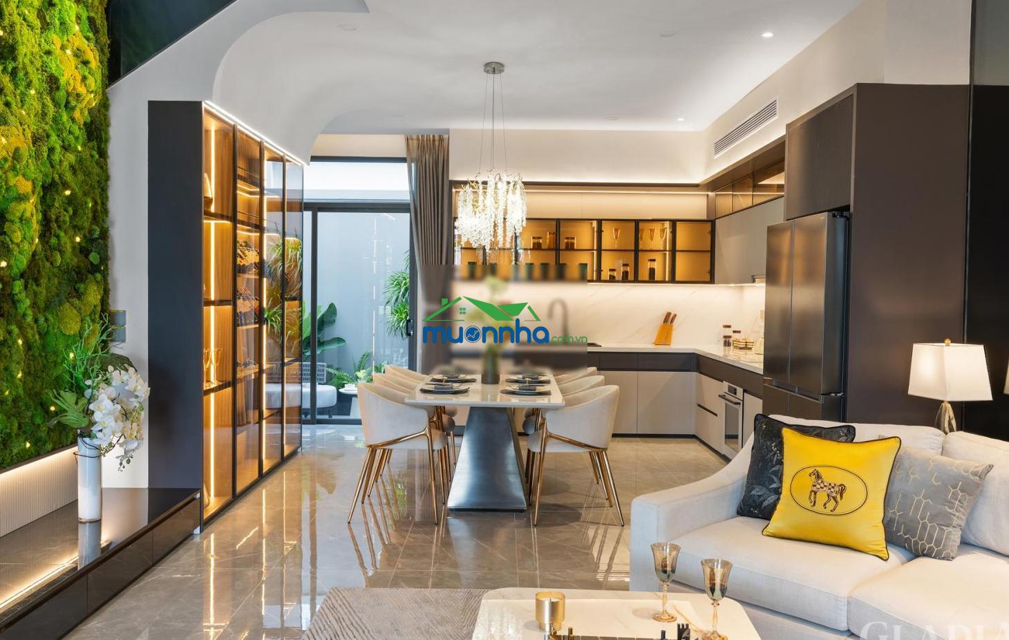 Deal hot: gladia xd 225m² giá 23 tỷ nhà phố 1 trệt 3 lầu, sổ hồng, gần clubhouse & đường 25m - 2