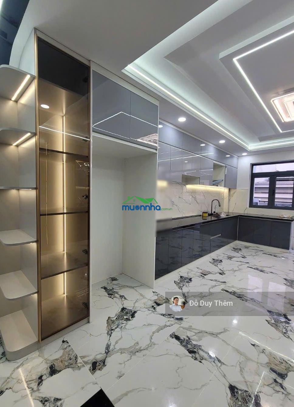Nhà mới đường số 6, bình tân, 88.8m2, 5 tầng, đường 8m có lề, giáp trạm thu phí an sương. 7.65 tỷ