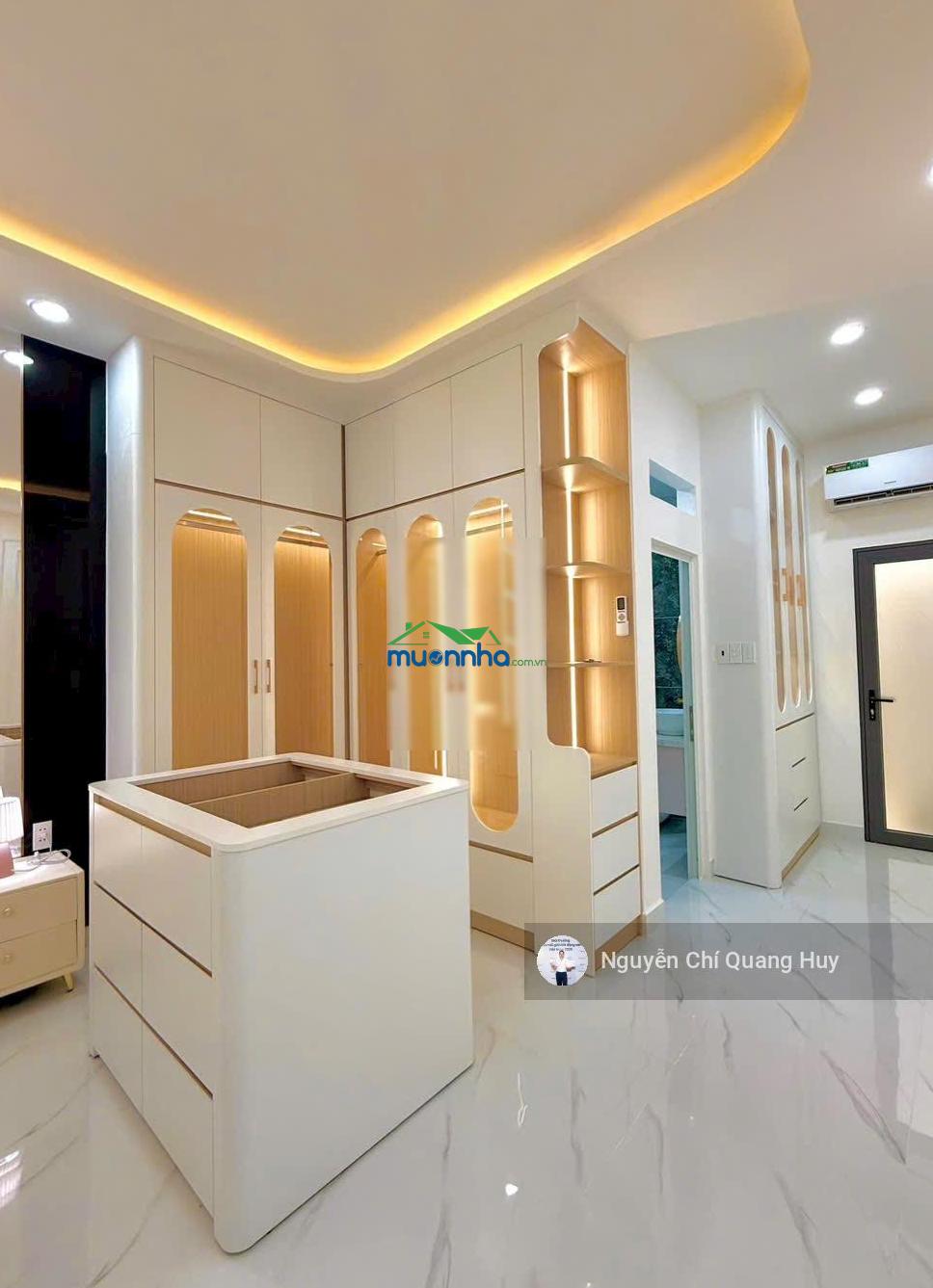Nhà phố hiện đại đủ nội thất - khu dân trí cao, đường 8m 2295 huỳnh tấn phát - 4x19m giá 8,6 tỷ