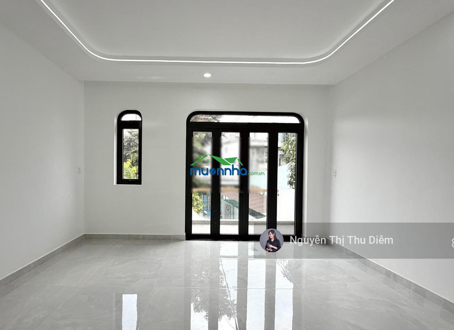 Sát mặt tiền - ngay chợ bà chiểu - (4.5x14m) - 2 tầng mới - 3 pn - đường trước nhà 8m