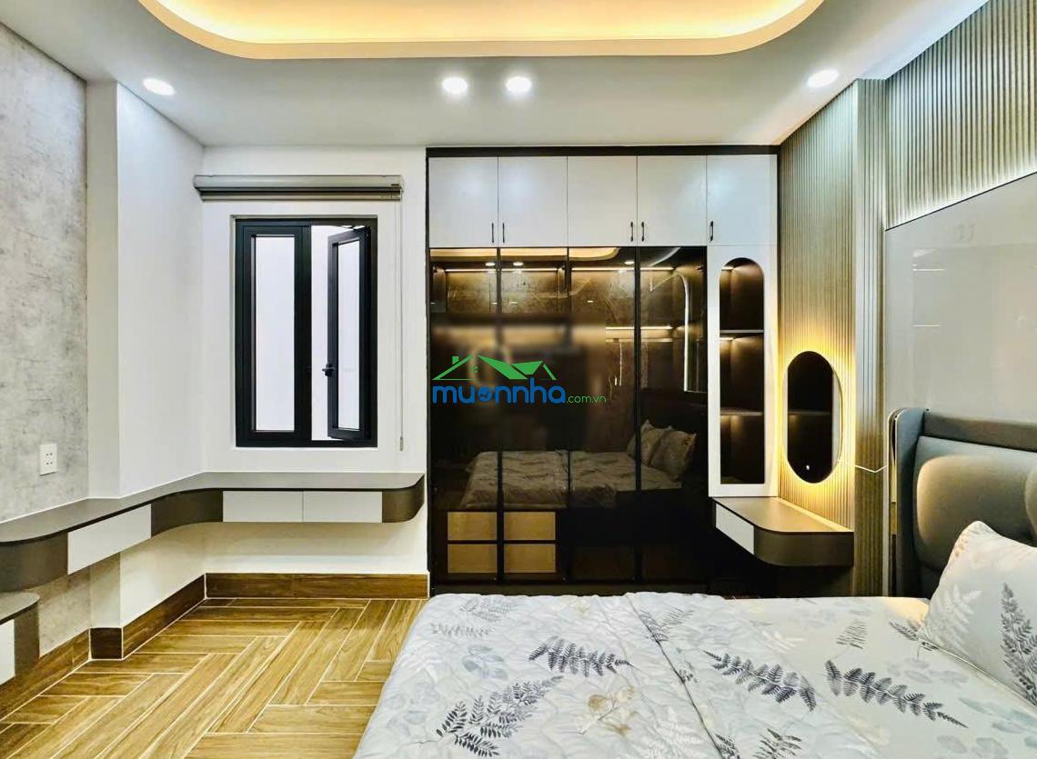Nhà đẹp hẻm xe hơi phan huy ích p14-gần siêu thị emax 2_diện tích: 4m x 16m. 3 lầu. 5pn_5wc=8,6 tỷ - 4