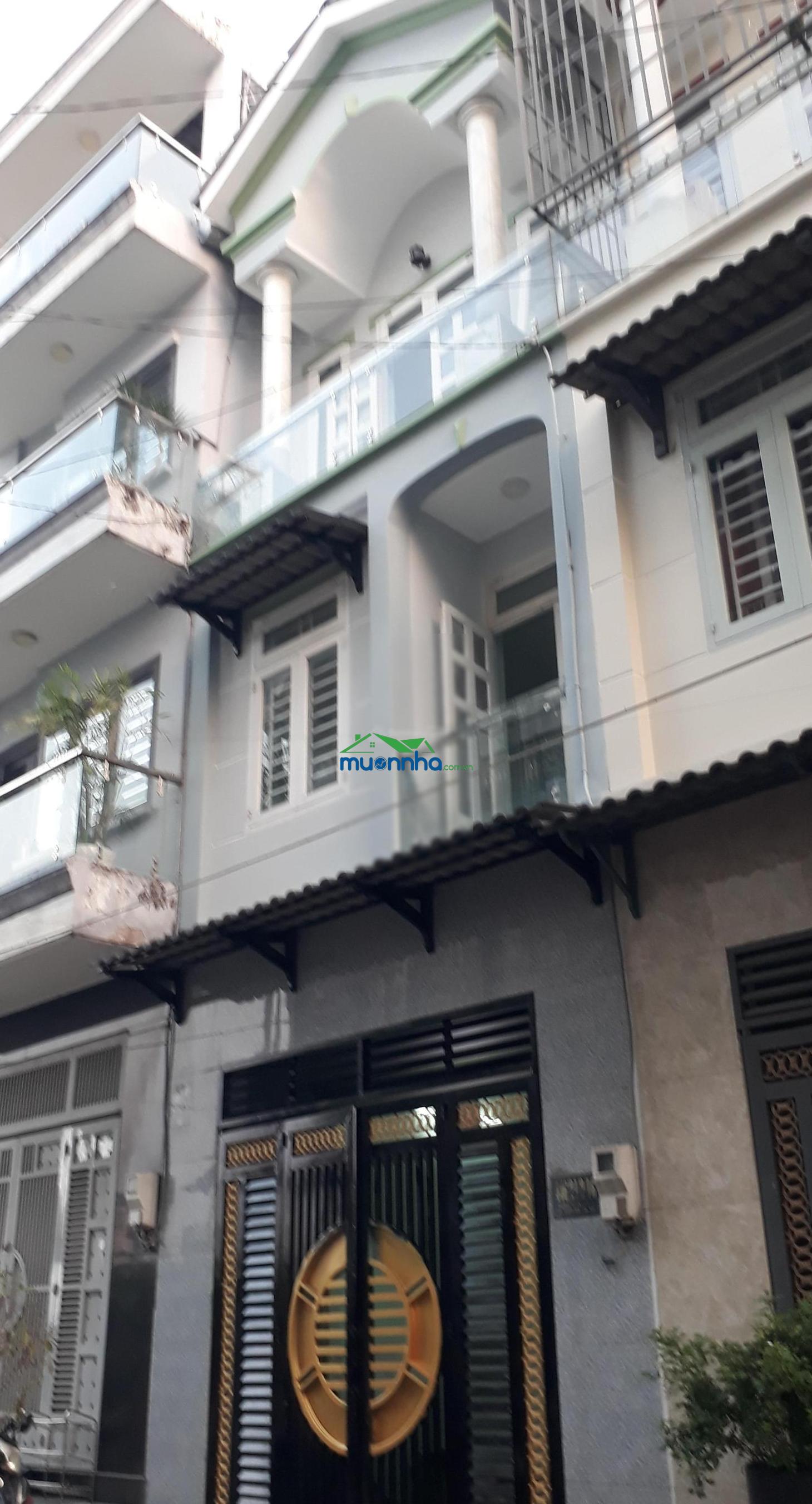 Chính chủ bán nhà 3 tầng 2 mặt hẻm đường lê thị riêng gần trường nguyễn trung trực thới an quận 12