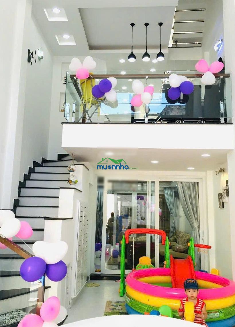 Chỉ 11,7 tỷ có bớt - xe hơi ngủ nhà | 52m2 (4x13) 5 tầng, sàn btct, huỳnh đình hai, bình thạnh - 2