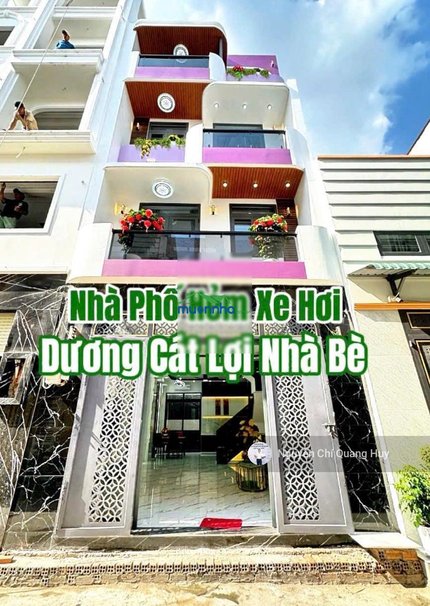 Nhà phố hiện đại - xây dựng mới - hẻm 8m dương cát lợi, dân trí cao, an ninh - 5m x 12m giá 8,5 tỷ