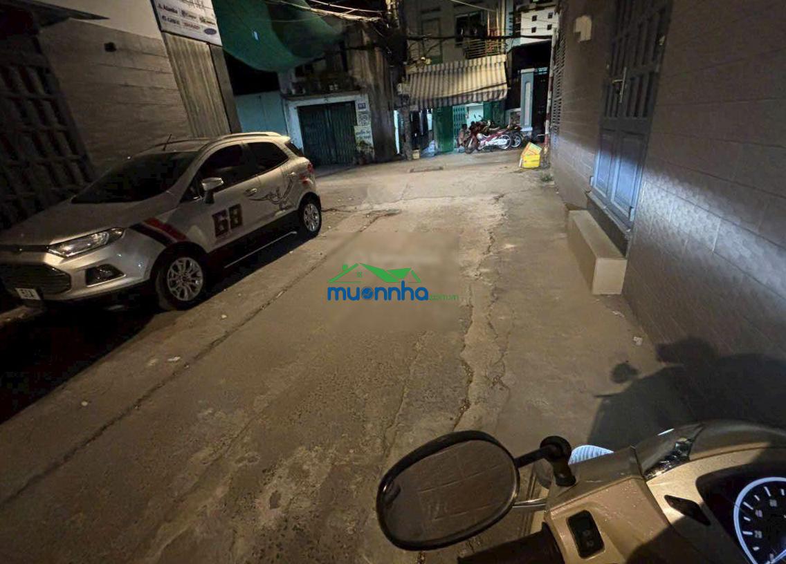 266/ hẻm xe hơi tới nhà phú thọ hòa, phường phú thọ hòa, tân phú dt 46m2 1 trệt 1 lầu
