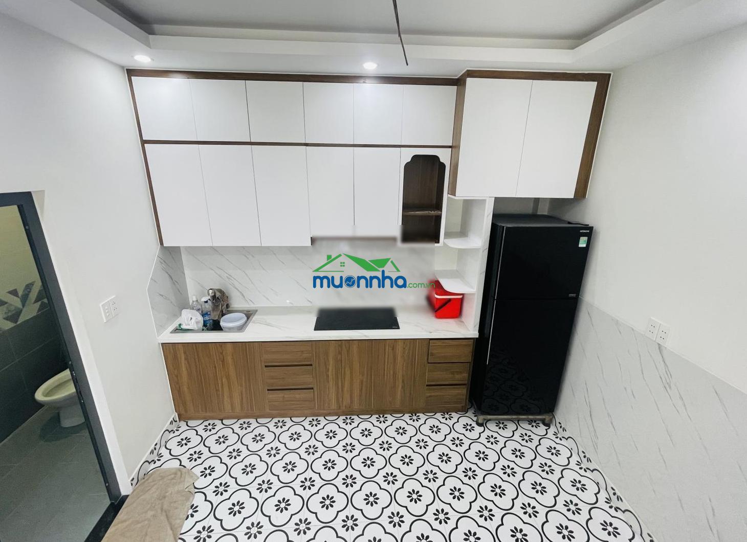 Nhà ngộp 1 trệt 1 lầu gần ds 6, bhhb, hẻm 8m 2 xe tải tránh nhau, 40m2 nhà mới có nội thất