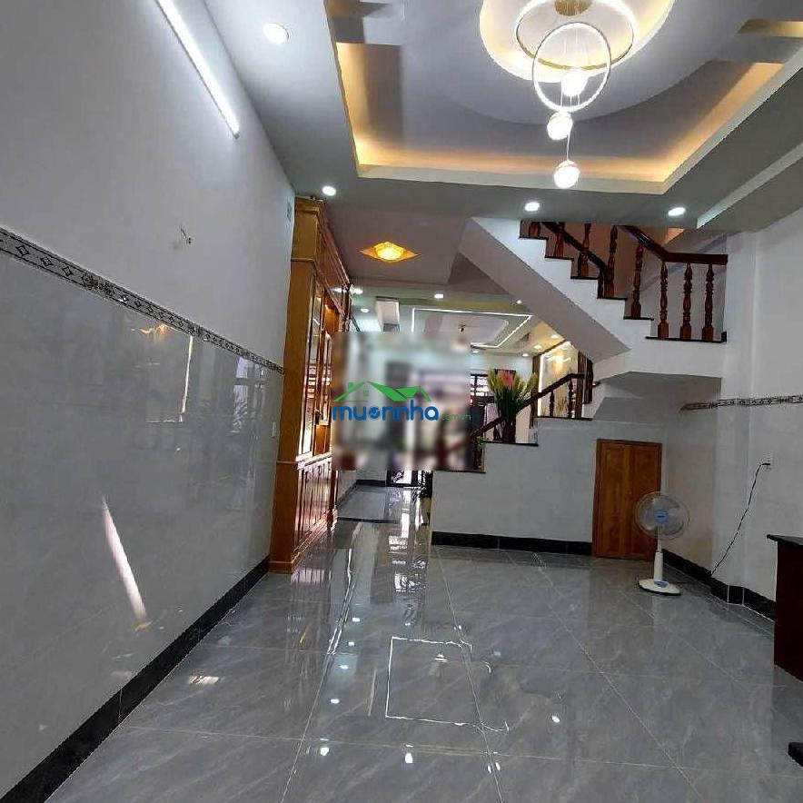 Nhà đẹp, hẻm xe tải- 4 tầng 4.5x18m - 1/ thẳng lê văn khương, p. thới an, q12 -tặng full nội thất