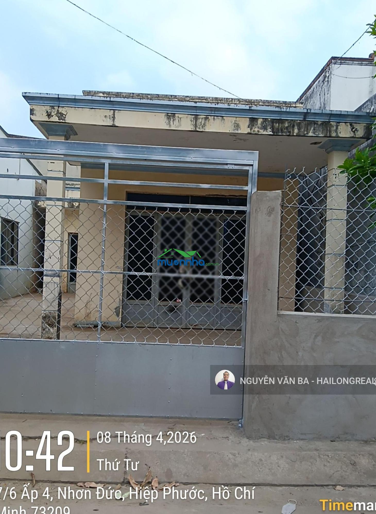 Bán nhà lê văn lương rộng 7,8*30m, hẻm xe hơi 6m, 6,39 tỷ, shr, gần làng đại học nhơn đức