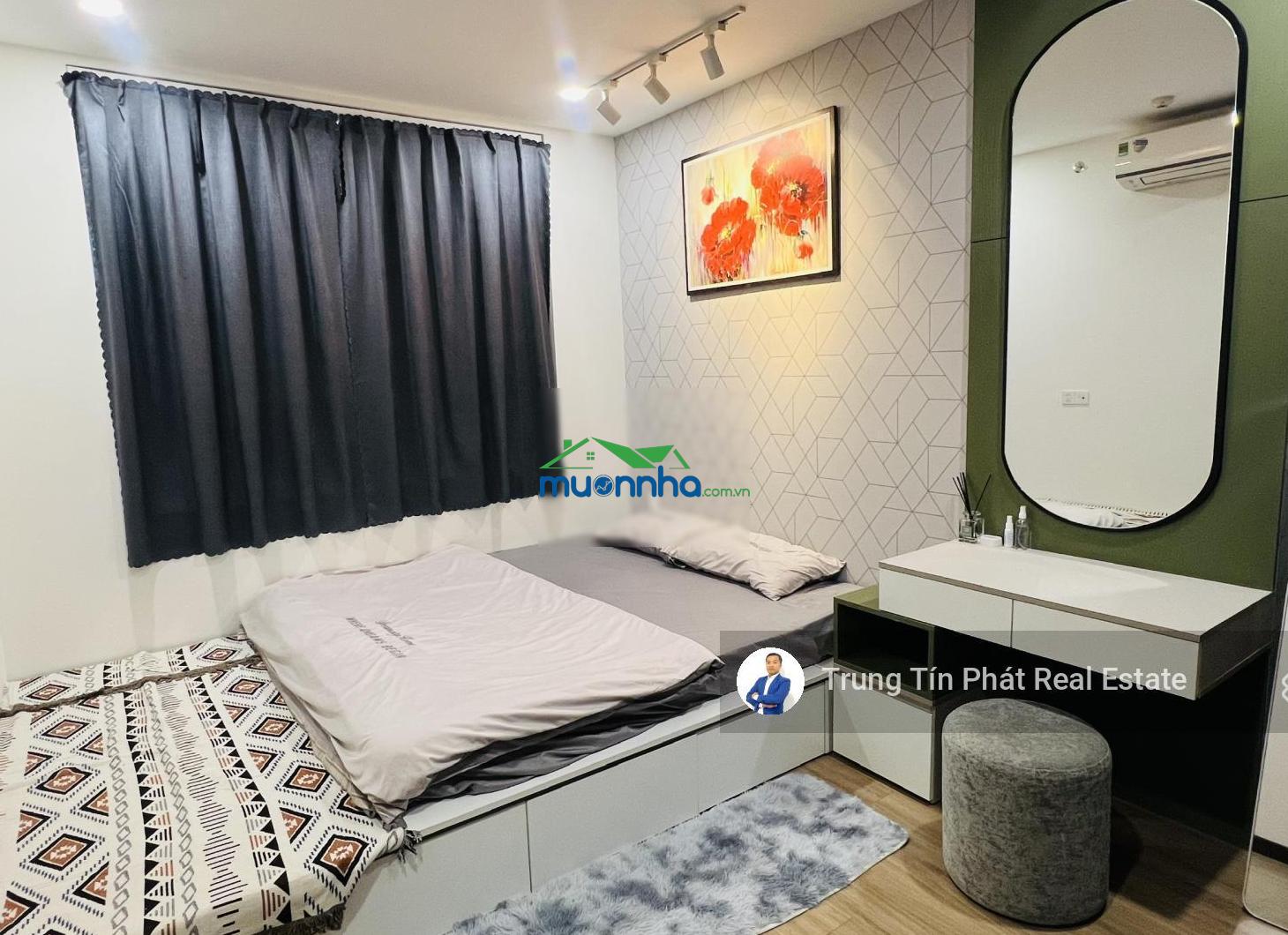 Cho thuê căn hộ c sky view chánh nghĩa 2pn 2wc 80m2 full nội thất, căn góc, view đẹp 12tr/tháng