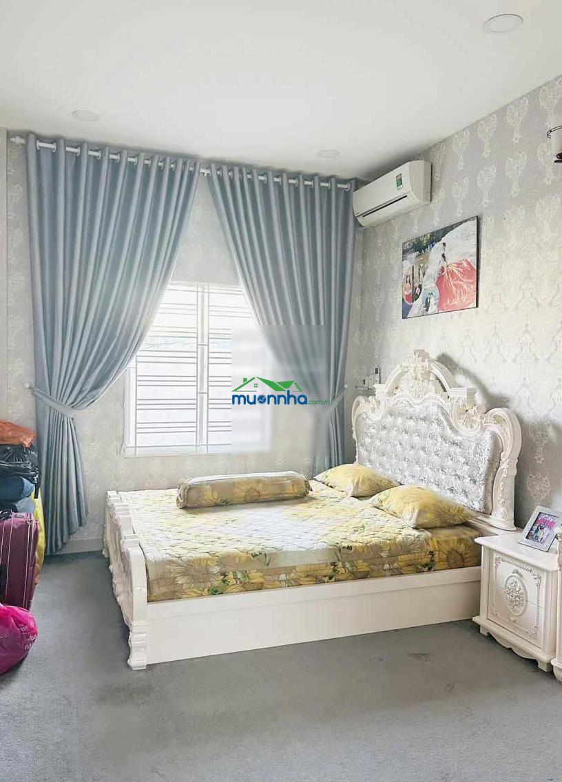 Nhà hẻm 1 xẹt 60m2, căn góc 2 mặt hẻm, nội thất đầy đủ, gần cầu bà tàng phường bình đông - 3