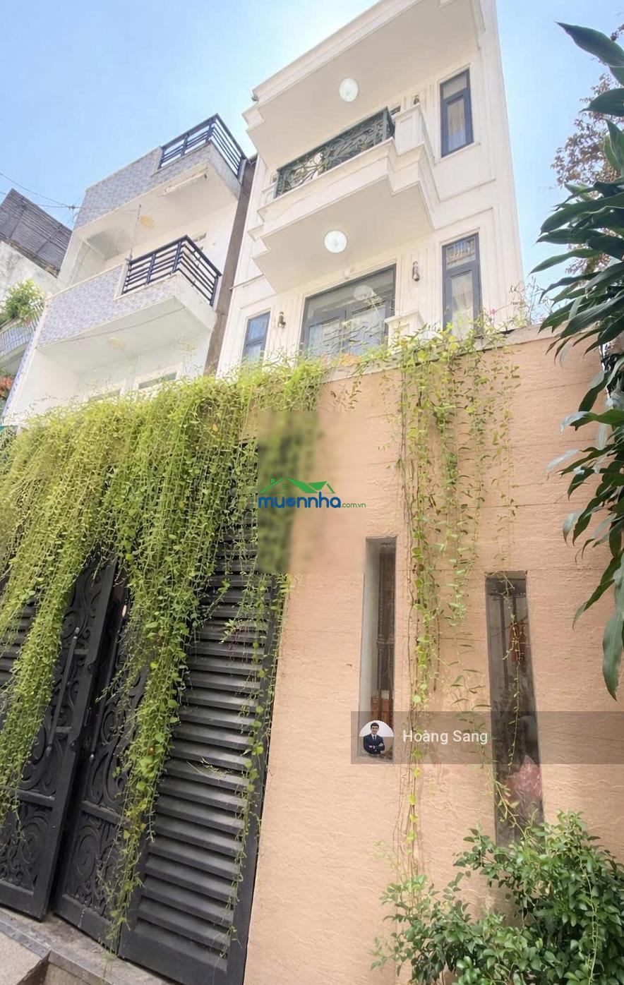 Nhà mới vào ở ngay - 4 tầng btct 4pn - ngang gần 5m - hẻm thông ngô đức kế - bùi đình túy