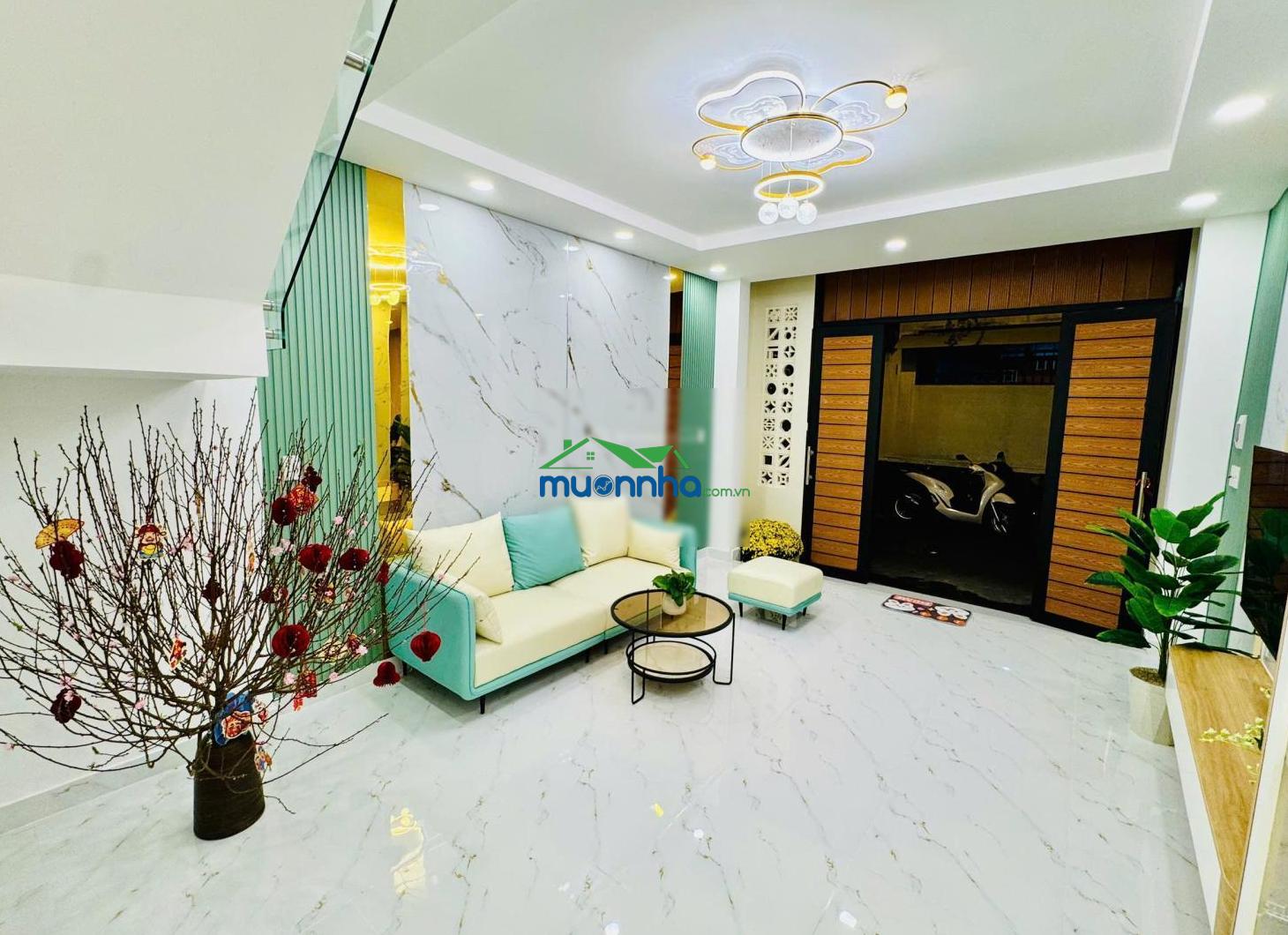 Hẻm xe hơi trải nhựa thông - thích quảng đức - đức nhuận - 2 mặt thoáng - 55m2 (4x15) - 2 tầng - 3