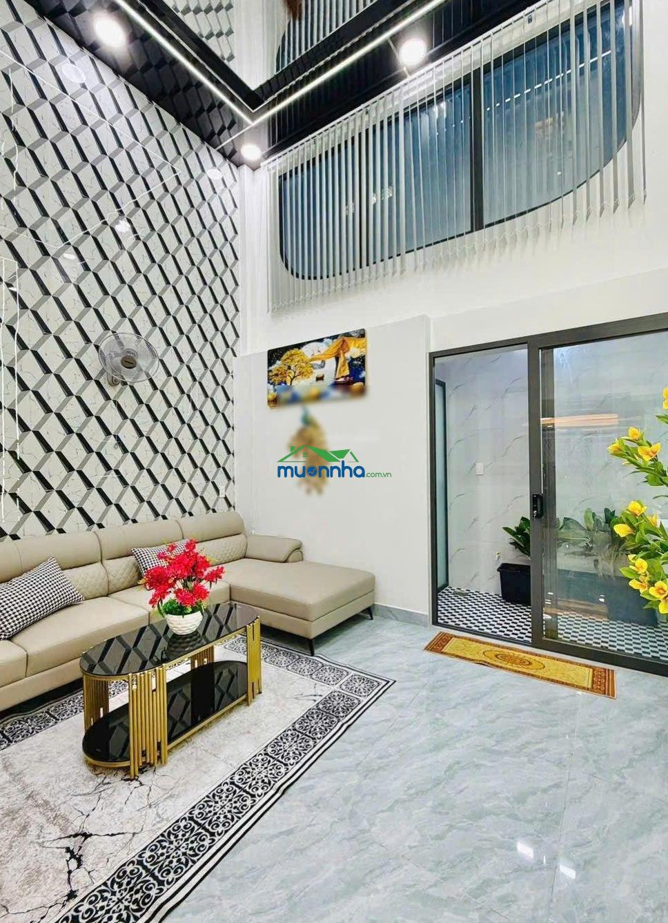 Nhà mới 100% gần siêu thị emart phan huy ích, gò vấp- ô tô ngủ trong nhà, 4.5mx14 (63m) 7.9 tỷ - 4