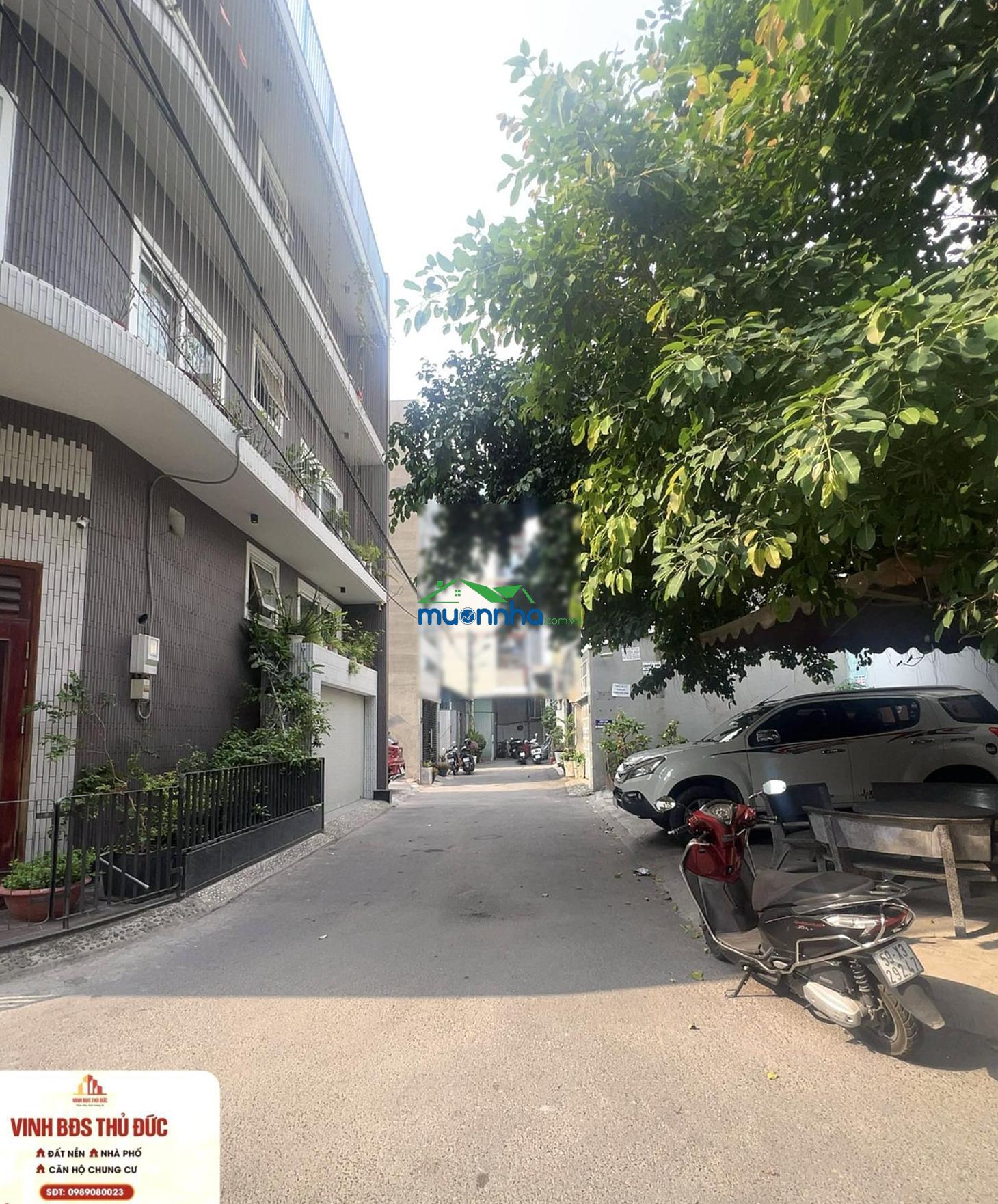 Nhà mới 4 tầng sát mặt tiền kha vạn cân - phạm văn đồng - dts gần 180m2 - hẻm 6m - chỉ 8,5 tỷ
