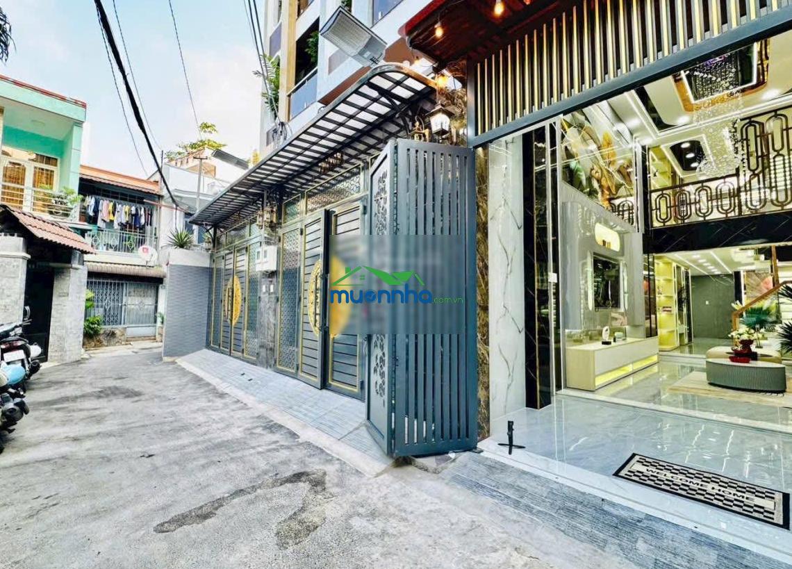 Diện tích to-xây mới-5 tầng lầu-5 phòng ngủ-2 sân thượng-phòng xông hơi-quang trung