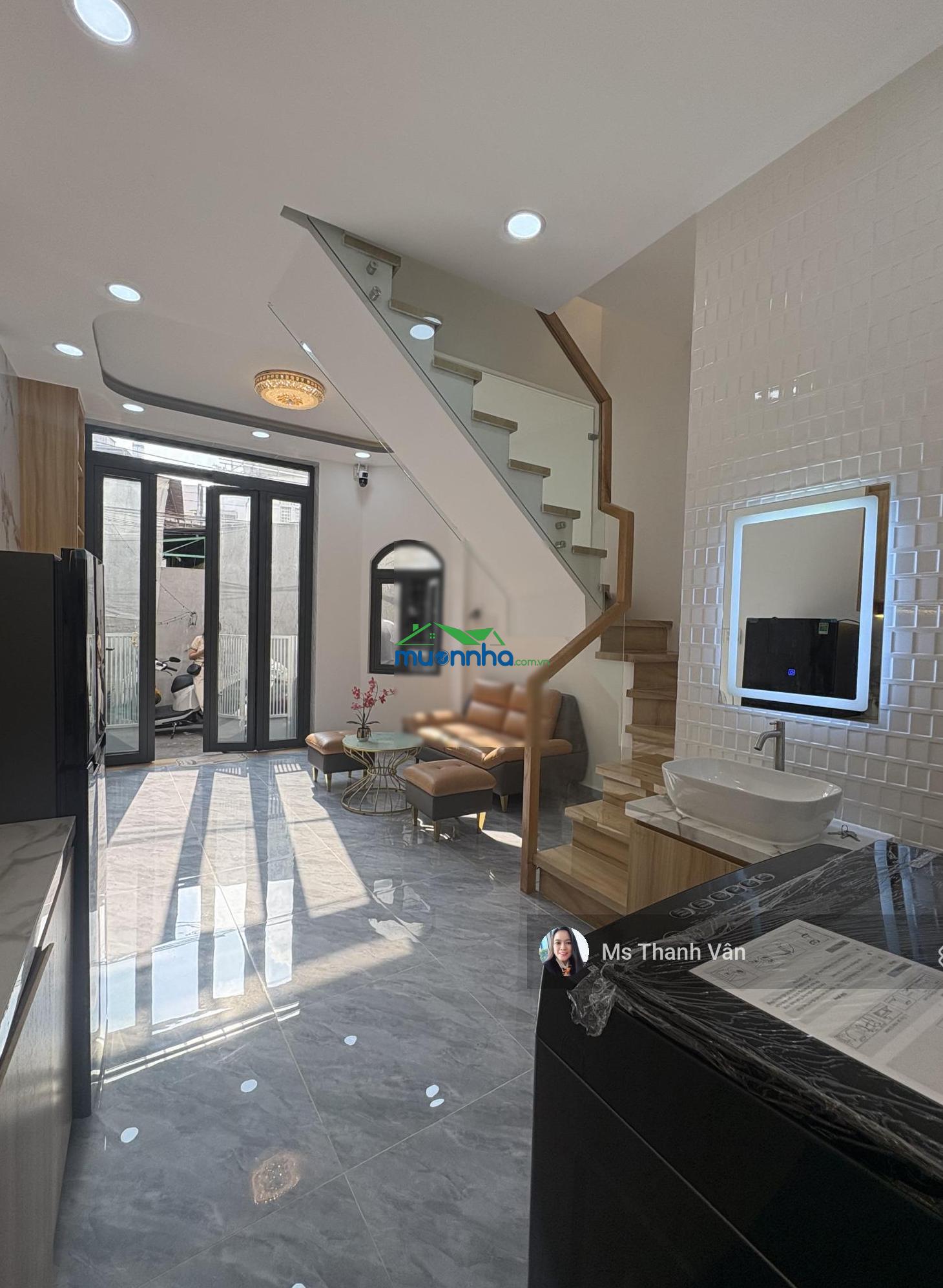Chánh chủ bán nhà tân hò đông q6 gần mạc đỉnh chi 3 tỷ 750 sổ hồng an tâm nhà mới đẹo lung linh ởi - 2