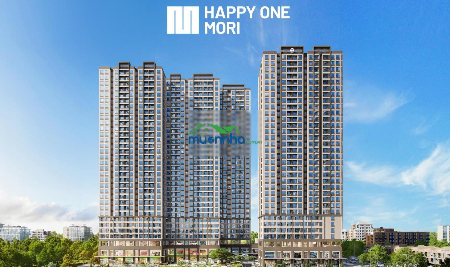 Bán căn hộ happy one mori 1pn - 1wc 54m2 = 2.060 tỷ bao hết thuế, phí sang tên, có thương lượng.