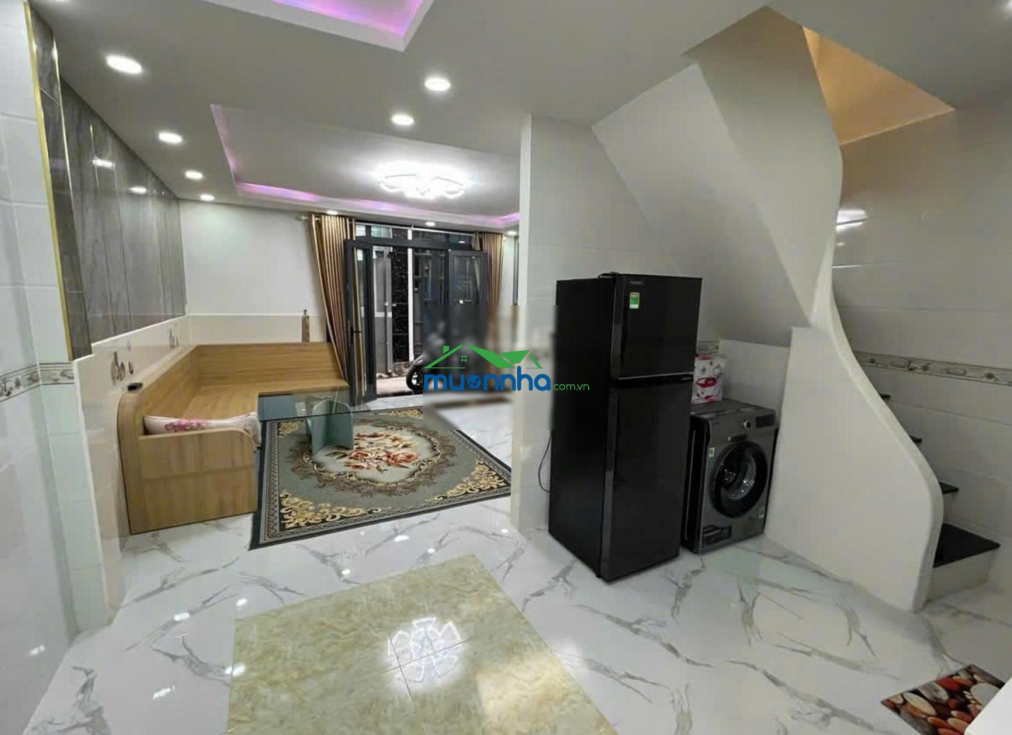 Bán nhà sổ riêng 46m2, 2 tầng, ngang 5,7m phường phú thuận chỉ 3tỷ nhỉnh - 3