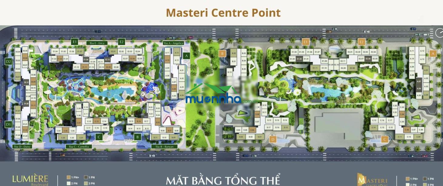 3pn - 7,2 tỷ - masteri centre point - quận 9 - đã bàn giao - nội thất theo cđt - 3