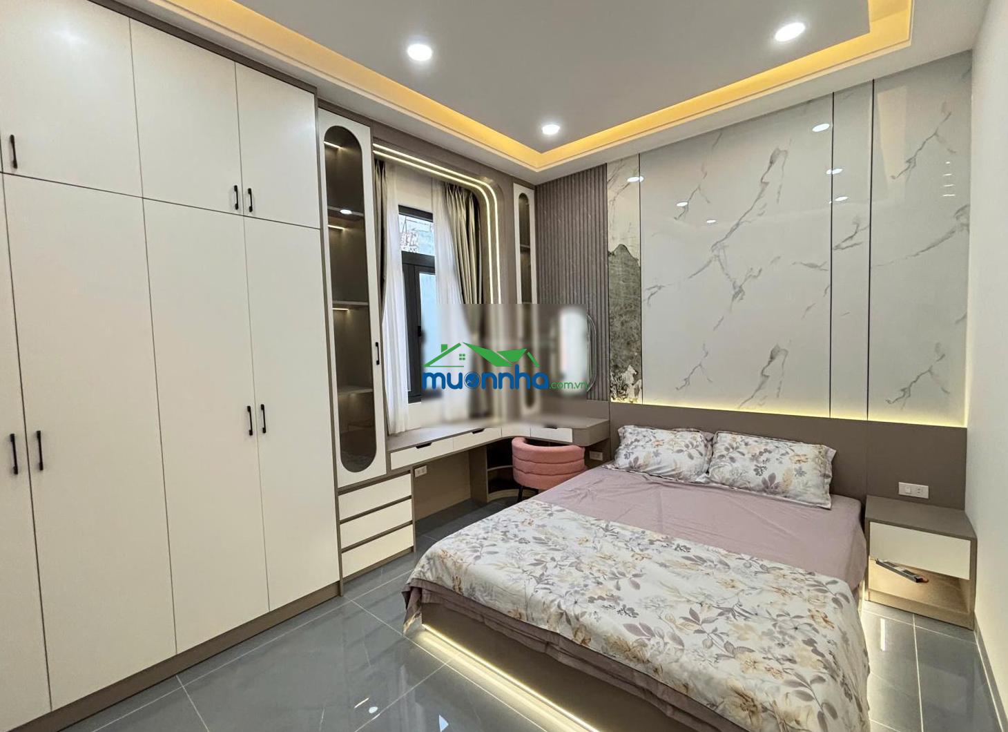 Nhà mới đường thạnh lộc 31 (4x14)m trệt 3 lầu sang trọng cao cấp - Ảnh 2