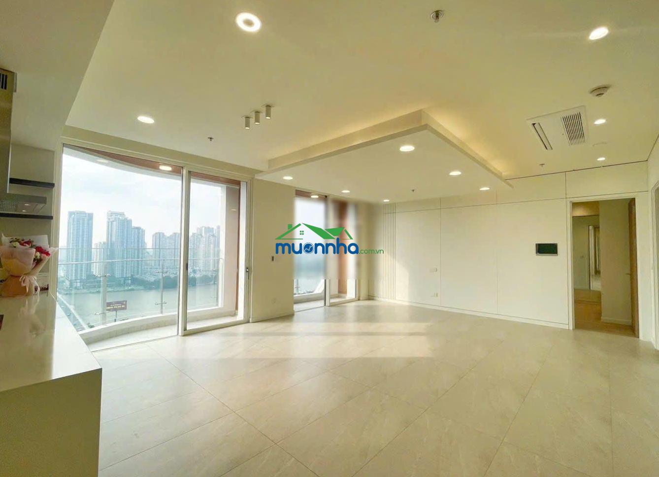 Cho thuê cc 4pn, 3wc tại thu thiem zeit river, giá cực chất 95 triệu, 181m2
