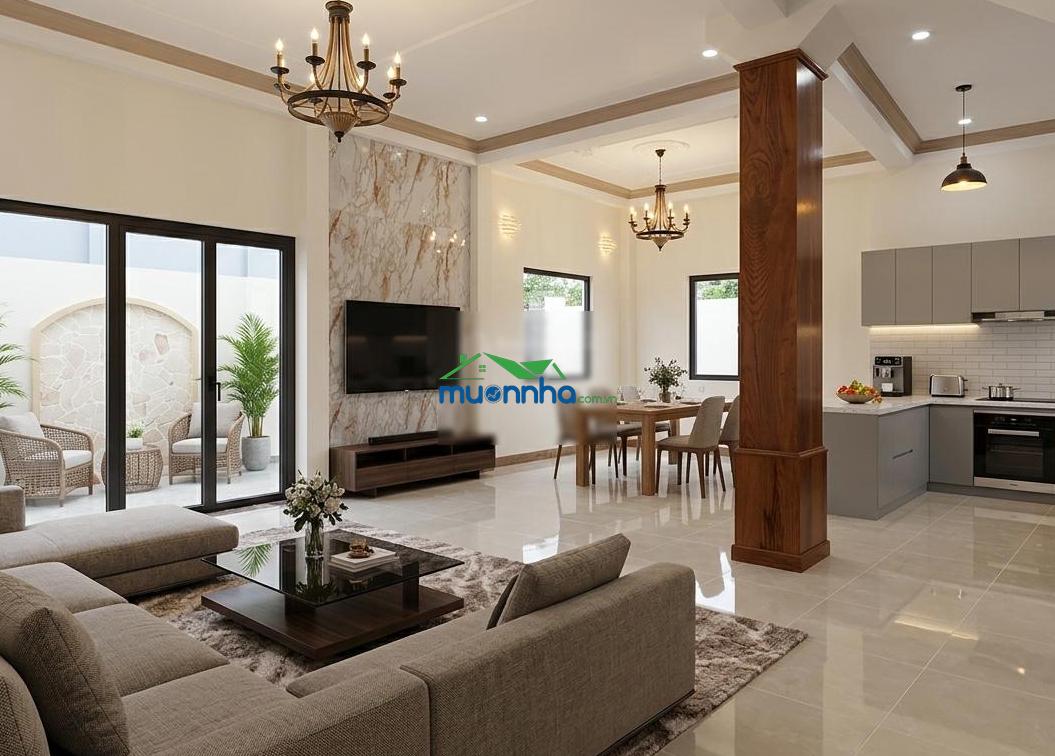 Cần chuyển nhượng nhà mới xây 100%. 4pn - hẻm xe hơi - 3