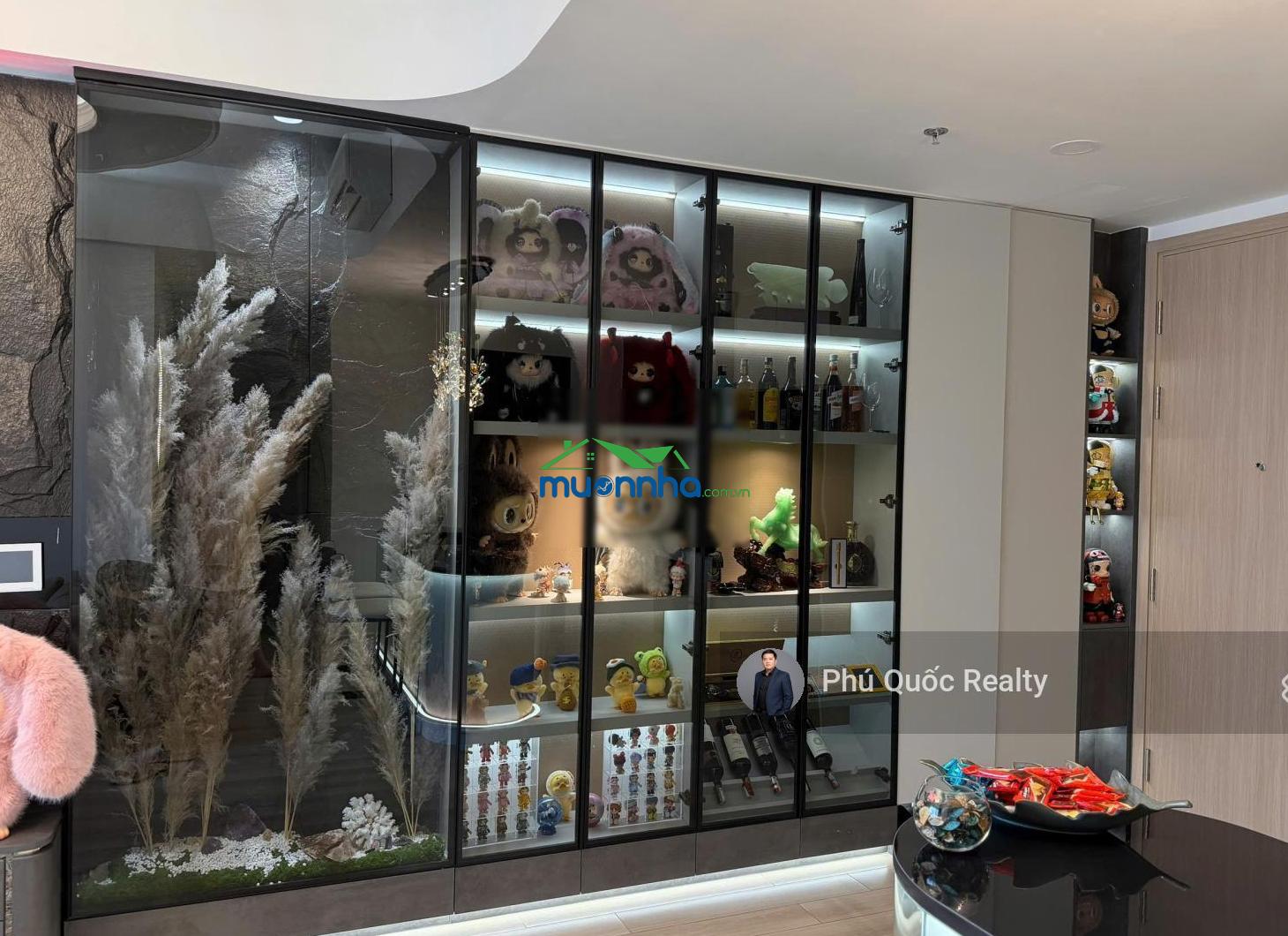 Căn góc - cho thuê nhà đẹp 2 phòng ngủ masteri centre point - vinhomes grand park, full nt