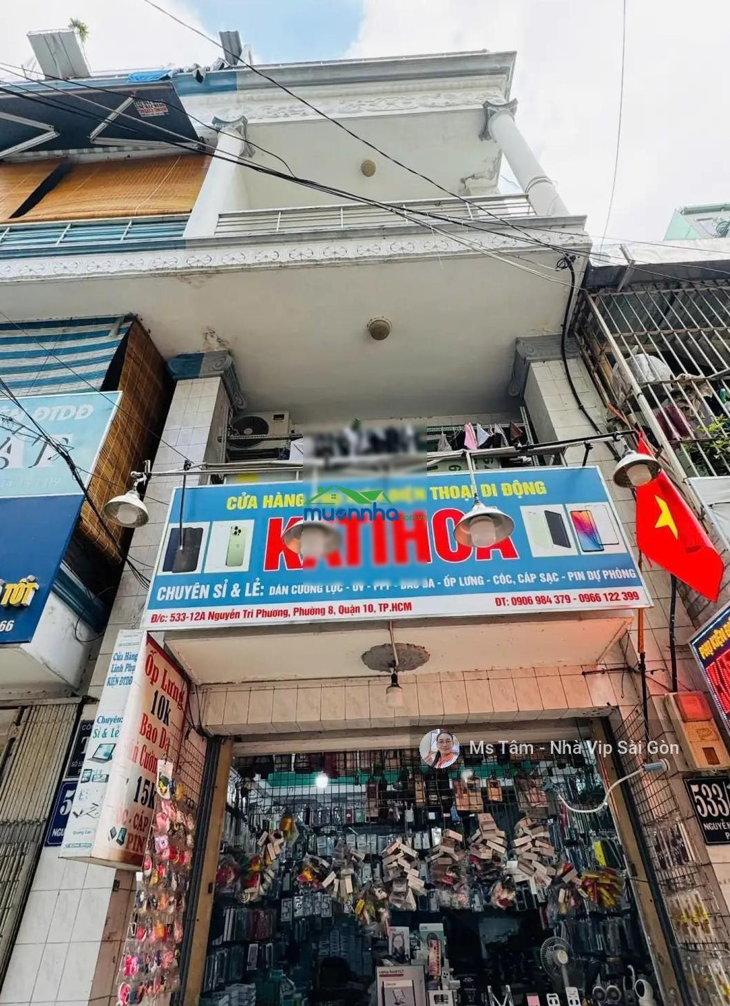 Bán nhà khu điện tử vĩnh viễn quận 10 - khu này hiếm nhà bán - 4 tầng cho thuê 38tr 0932 723 *** - 2