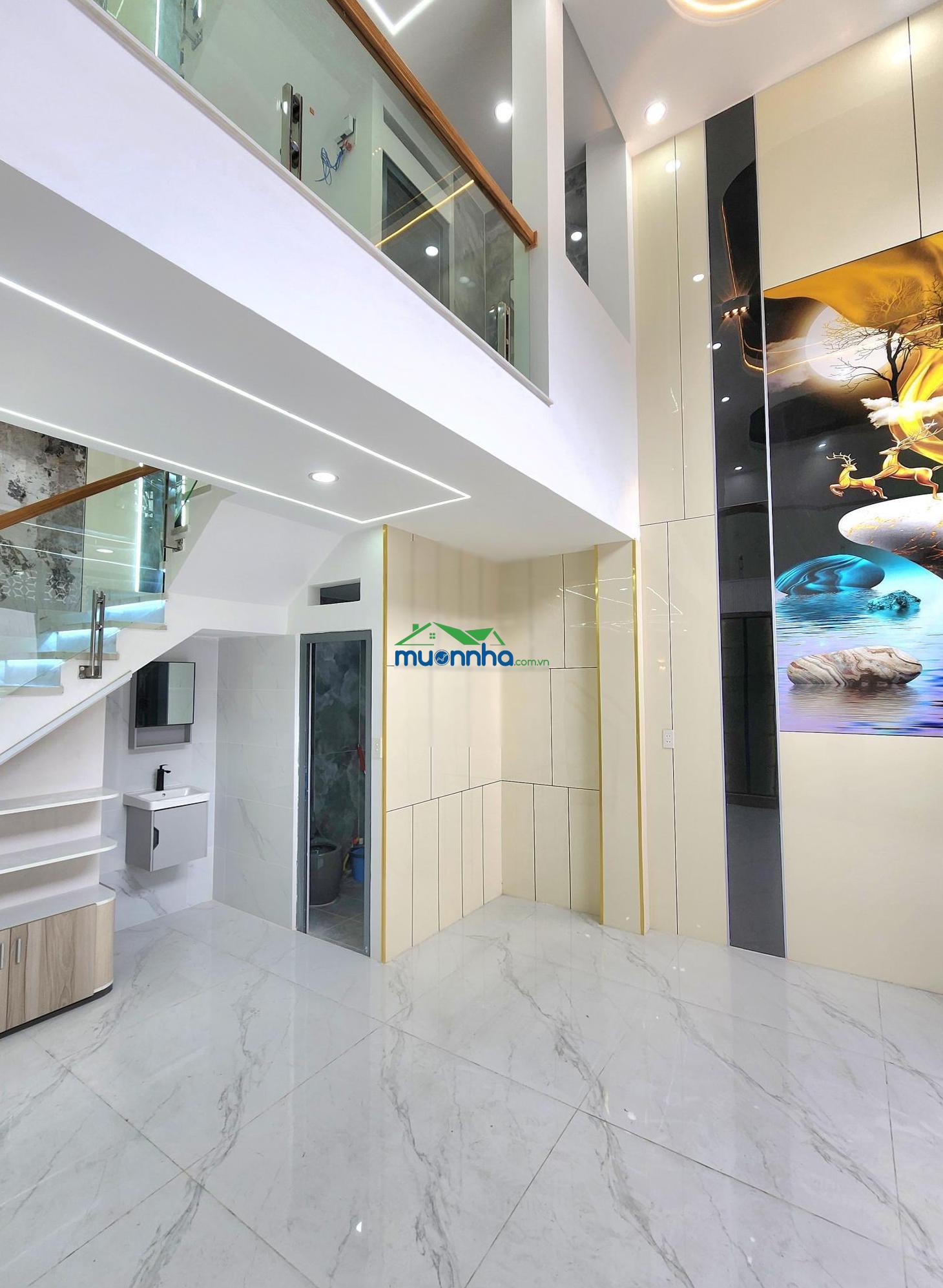 Chỉ 6 tỷ xíu nhanh tay còn kịp siêu phẩm 5 tầng dtsd 280m² ngang 8m gara trong nhà
