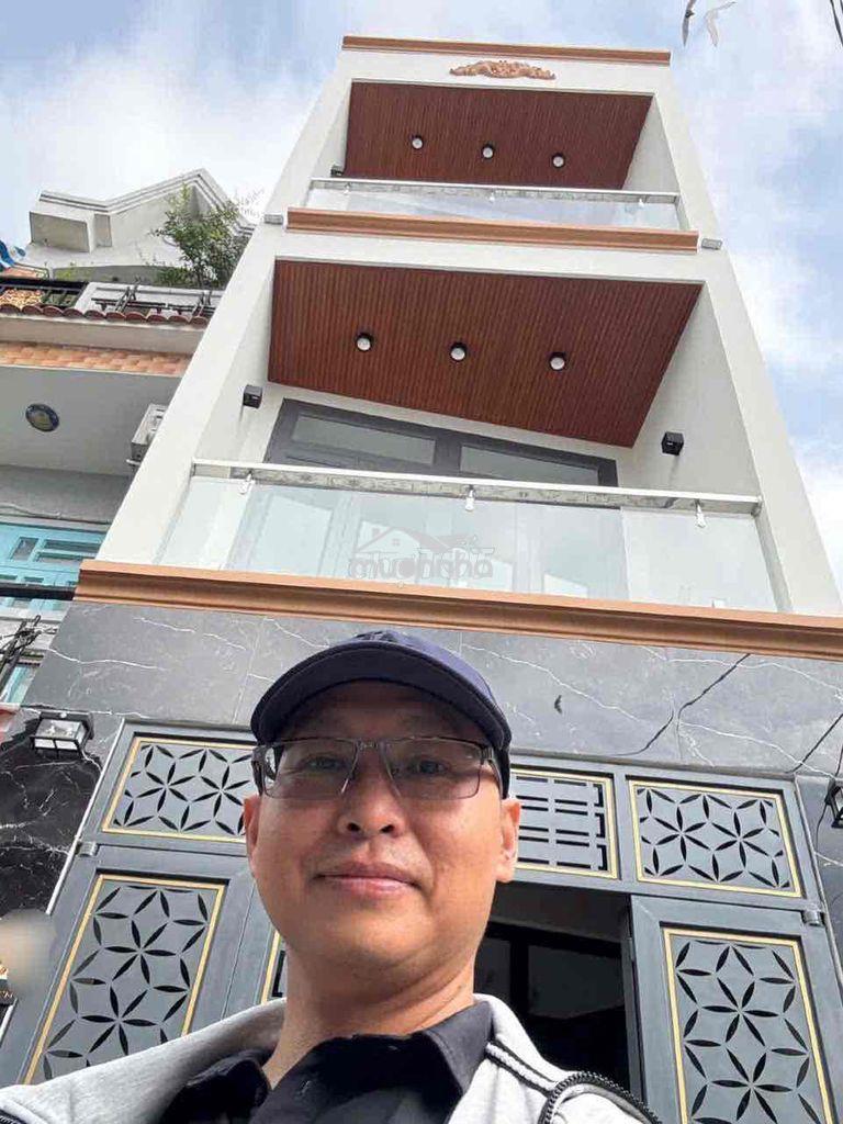 Nhà bán, đẹp lung linh, 3tầng, hẻm 4m, mễ cốc p15q8, dtsd 136m2, nhỉnh
