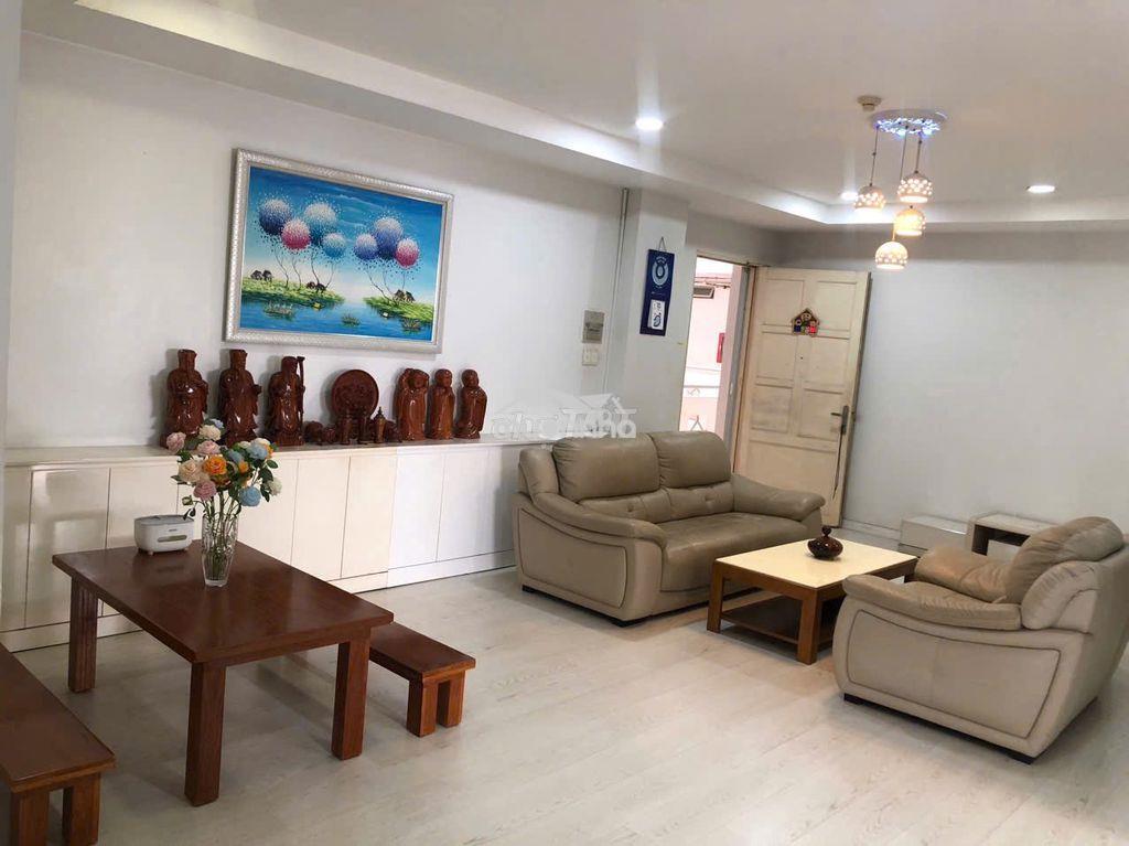 Cho thuê căn hộ ngần hàng acb q.11, dt : 126m2, 3pn, 12.5 tr/th