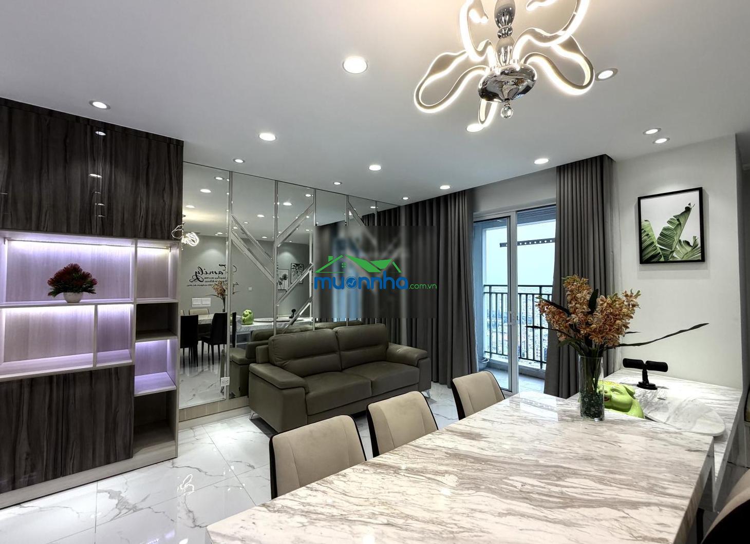 Cho thuê cc 2pn 2wc tại sunrise city, 16 triệu, 76m2