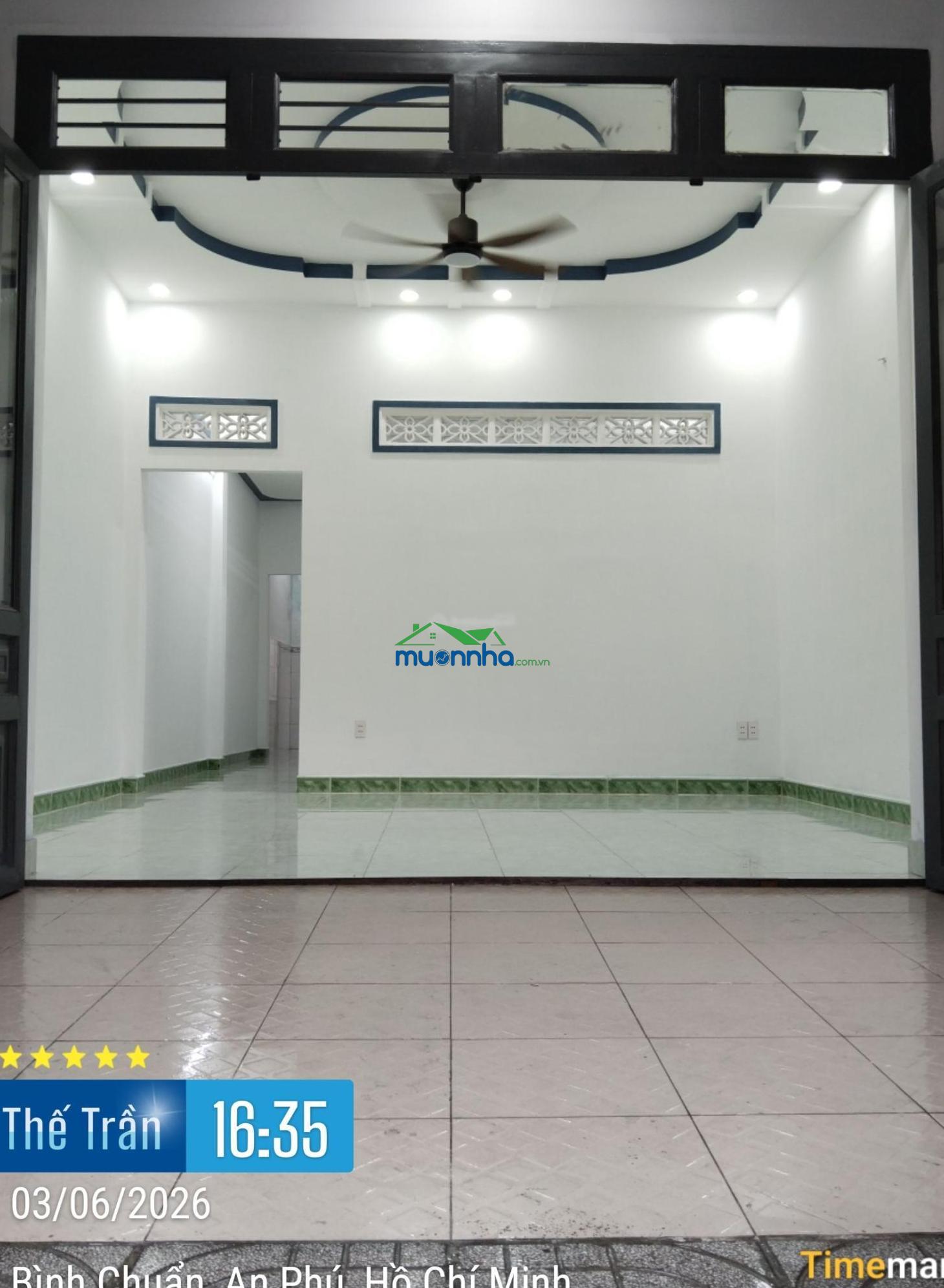 Nhà 86m2 full thổ cư, ngang 5m, đường nhựa kdc, vào ở ngay, giá 2tỷ8 bớt lộc