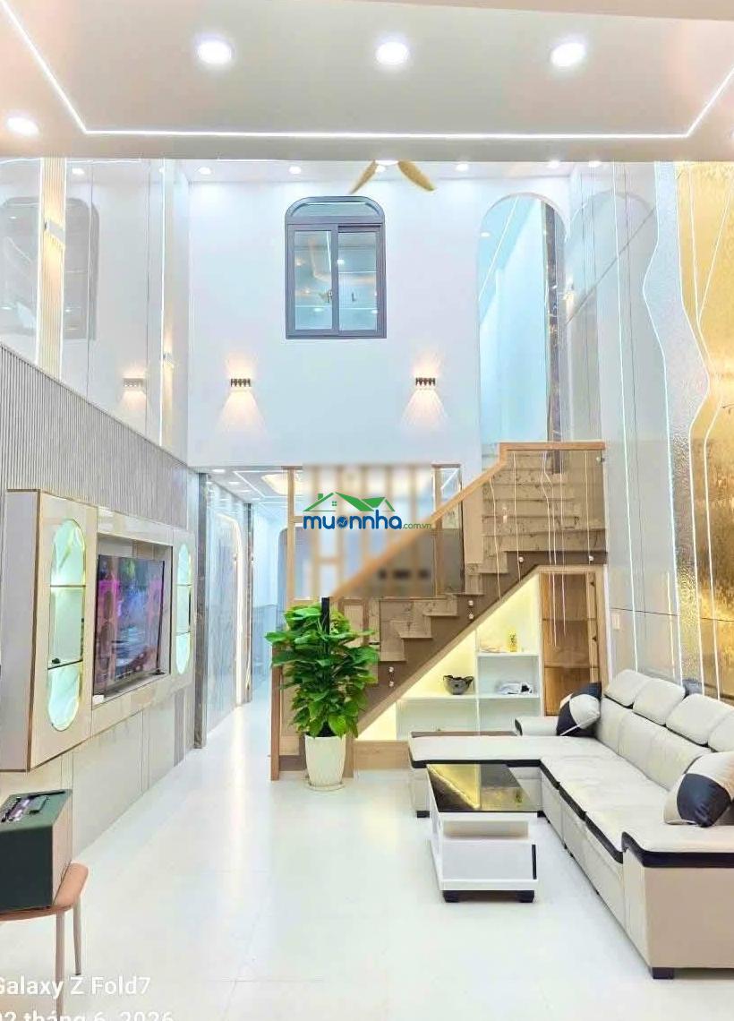 Nhà 2 tầng mới keng - 55m² hẻm xe hơi sát vách hiệp thành city q12. chỉ 4.55 tỷ tl
