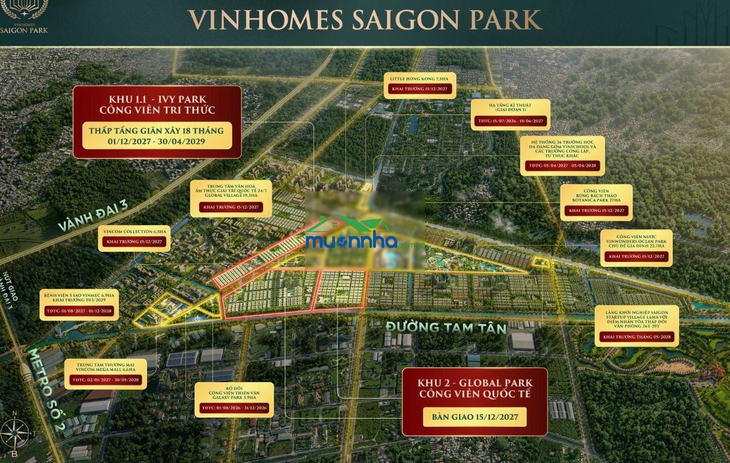 Chỉ 1,5 tỷ - sở hữu ngay nhà phố vinhomes hóc môn saigon park - 4