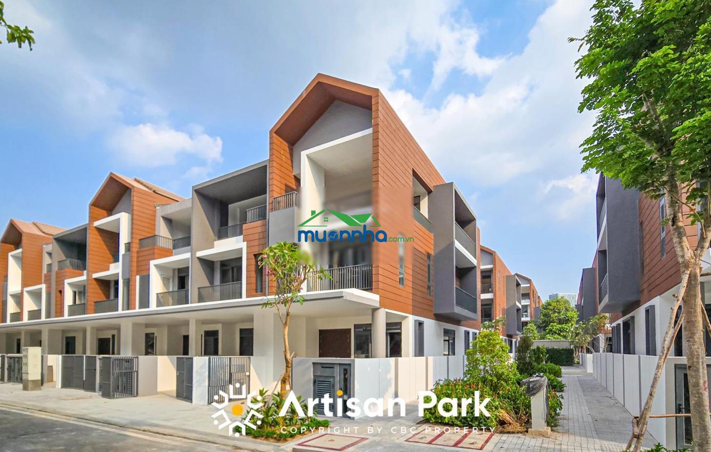 Căn góc xẻ khe artisan park 10,7 tỷ - cạnh công viên, mua trực tiếp chủ đầu tư, giá chỉ 40 triệu/m²
