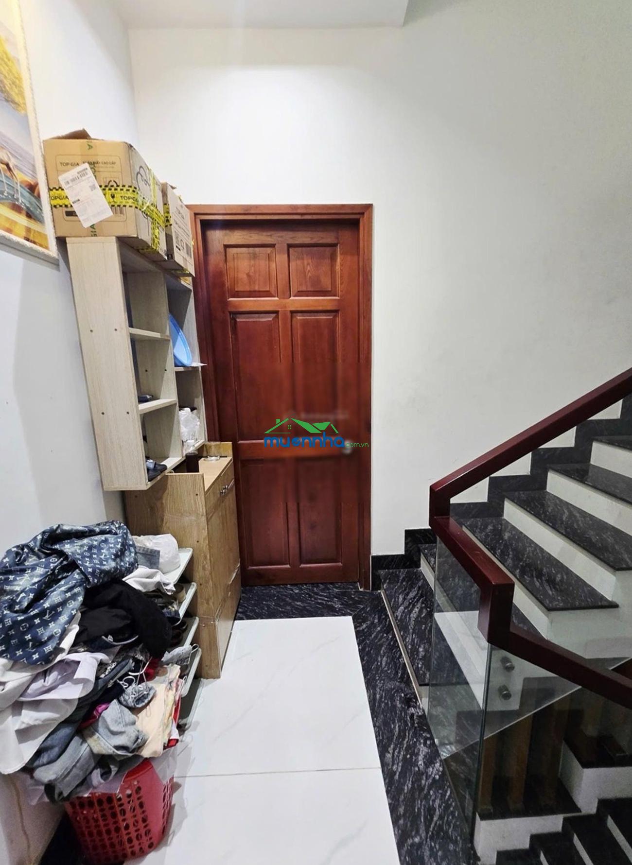 Bán nhà mới hẻm rộng 7m miếu gò xoài 4x14 56m² 5 tầng 6pn khu phân lô cao tầng