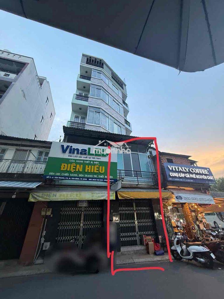 Mặt bằng 1trệt 1 lửng sát 367 lý thường kiệt
