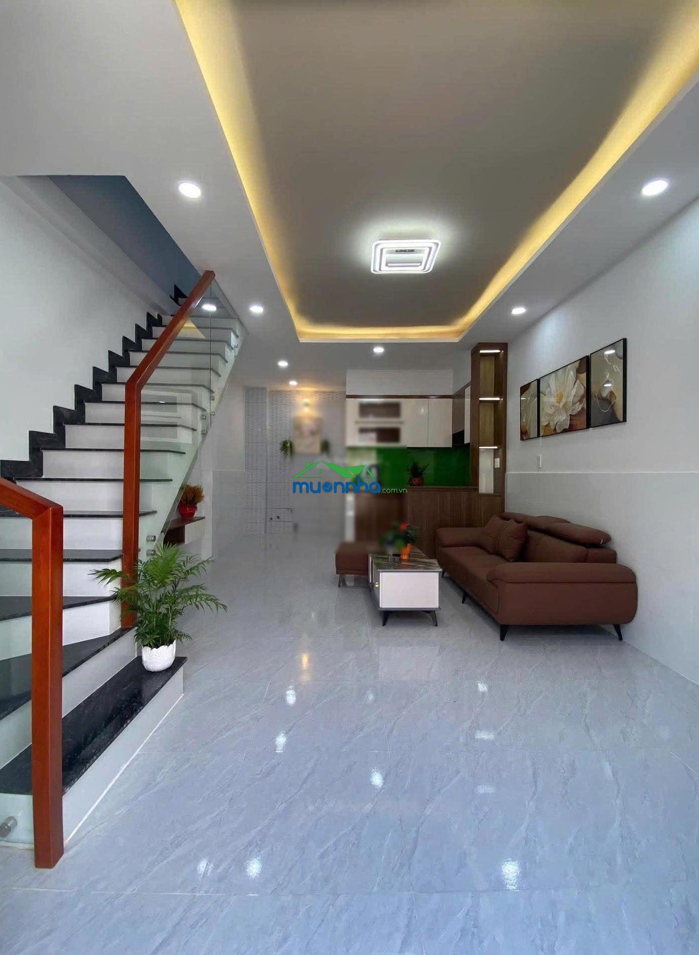 Nhà mới 2 tầng hiệp thành 33 - hẻm 4m sát metro - giá chào 3.59t thương lượng - 2