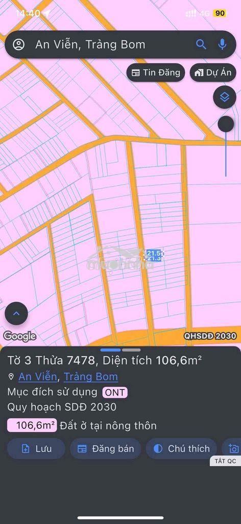 Chính chủ gửi bán đất an viễn - đông nai -vị trí đẹp - 3