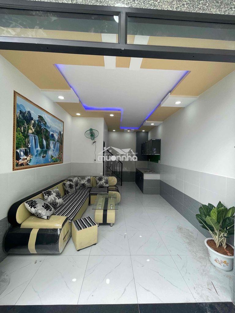 Bán gấp căn nhà hóc môn 4x10 385triệu gần chợ xuân thới thượng - 4