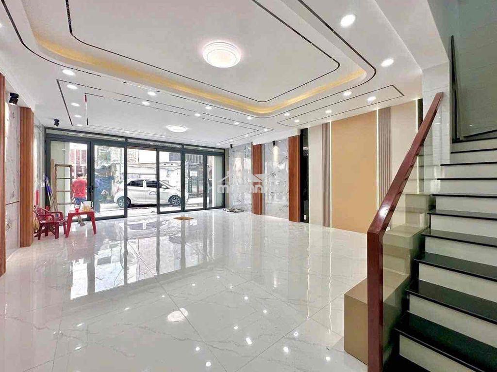 Nhà 6x10 4 lầu 6 phòng ngủ, đường lê văn quới, hẻm rộng - 3