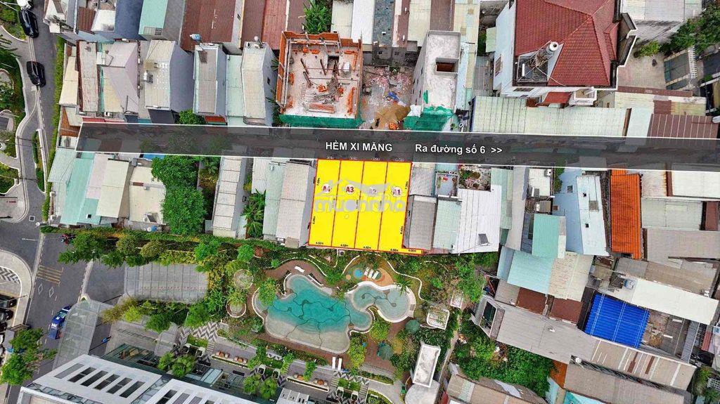 Đất thổ cư view hồ bơi chung cư urban - đối diện vạn phúc - ngang 4.5m - 3