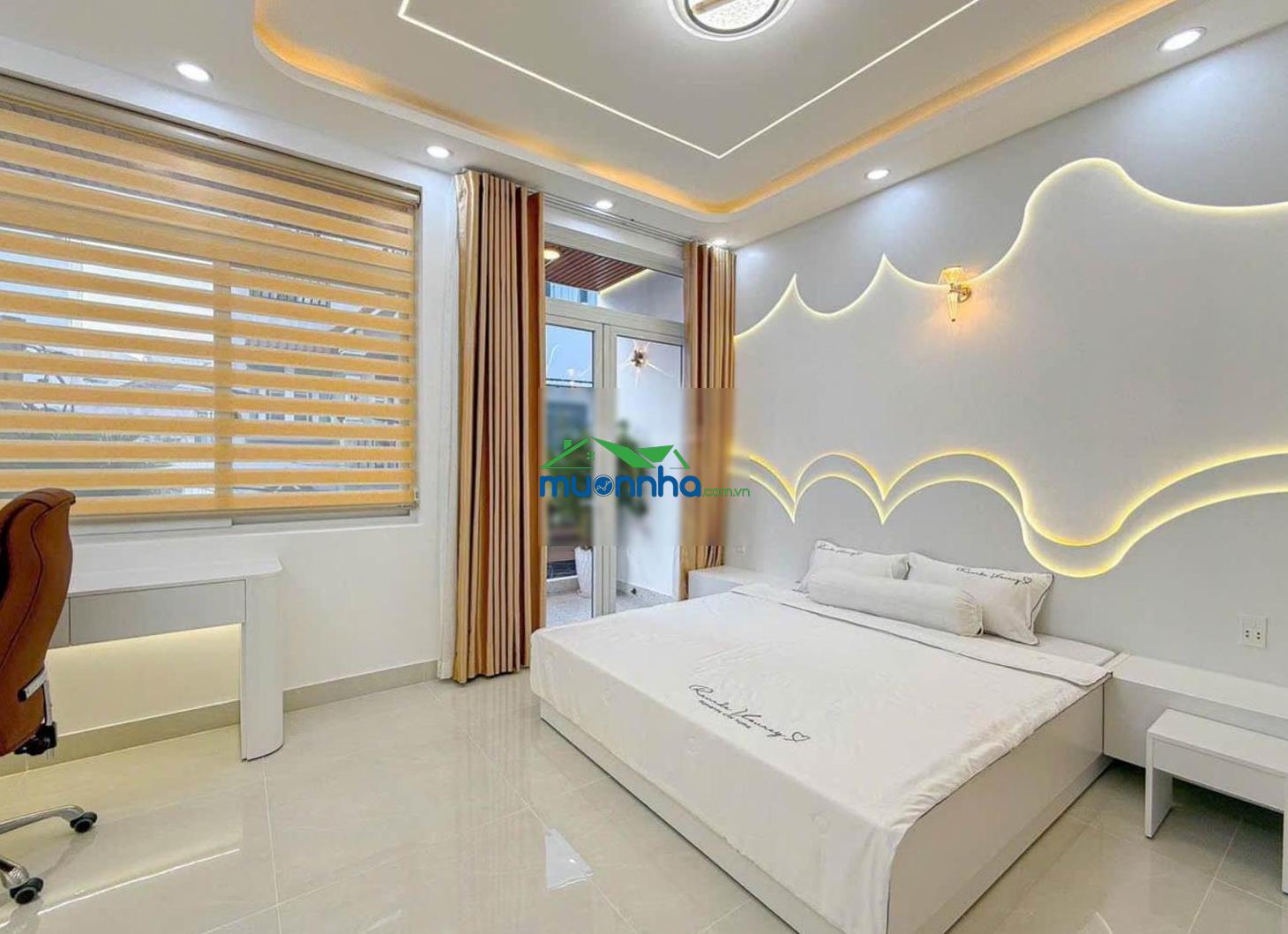 Gò ô môi quận 7 nhà mới 3 tầng (5x12m) 4pn gara full nội thất chỉ 9.99 tỷ