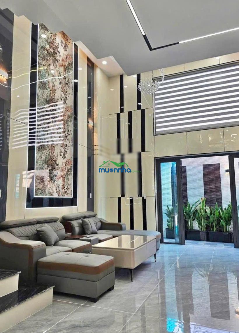 Bán nhà 4.5 x 19m đúc 5 tầng full nội thất trục đường lê trọng tấn