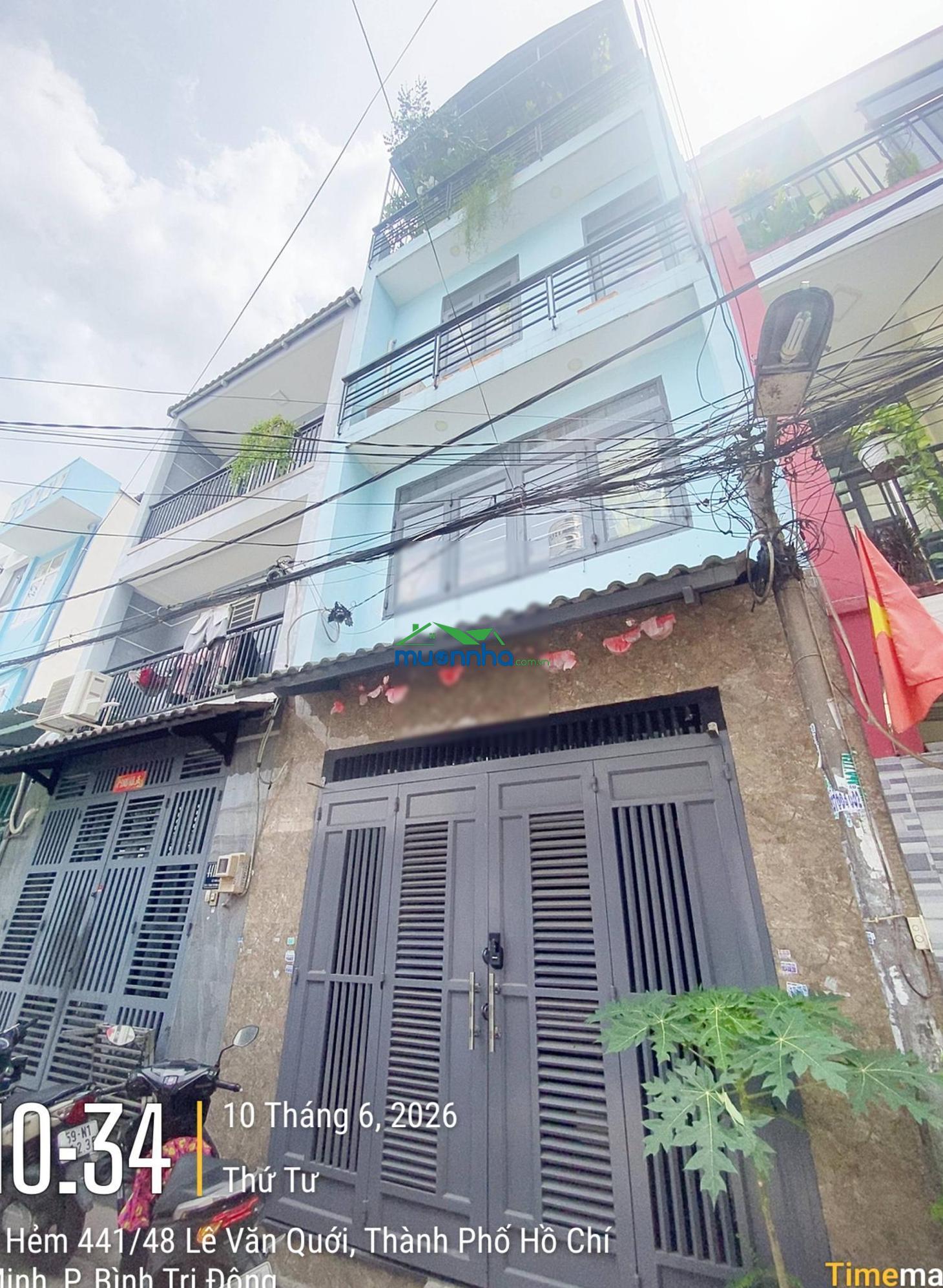 Không có căn thứ 2 so sánh-hẻm xe hơi lê văn quới-4 tầng đúc kiên cố-5pn- mà giá đầu 4 còn tl tốt - 2