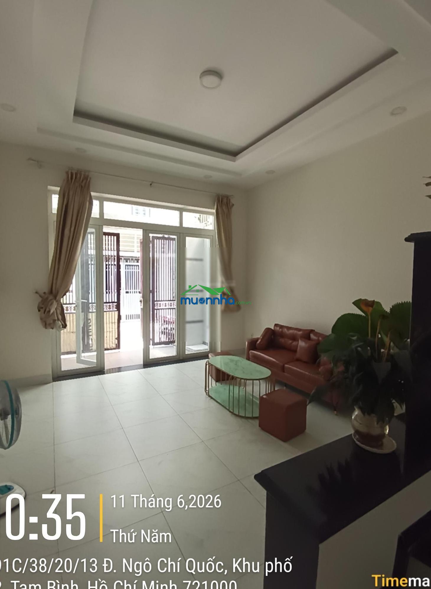 Nhà 3 tầng hẻm xe tải ngô chí quốc, sát vành đai 2, giá 4.8 tỷ sổ hồng riêng - 3