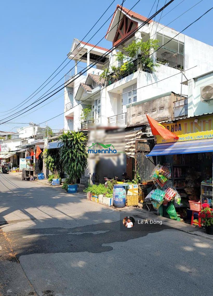9,1 tỷ nhà c4 dt: 147,3m2(6x24,5) vuông vức, full tc, đường số 8 linh xuân. pháp lý chuẩn, sổ sẵn